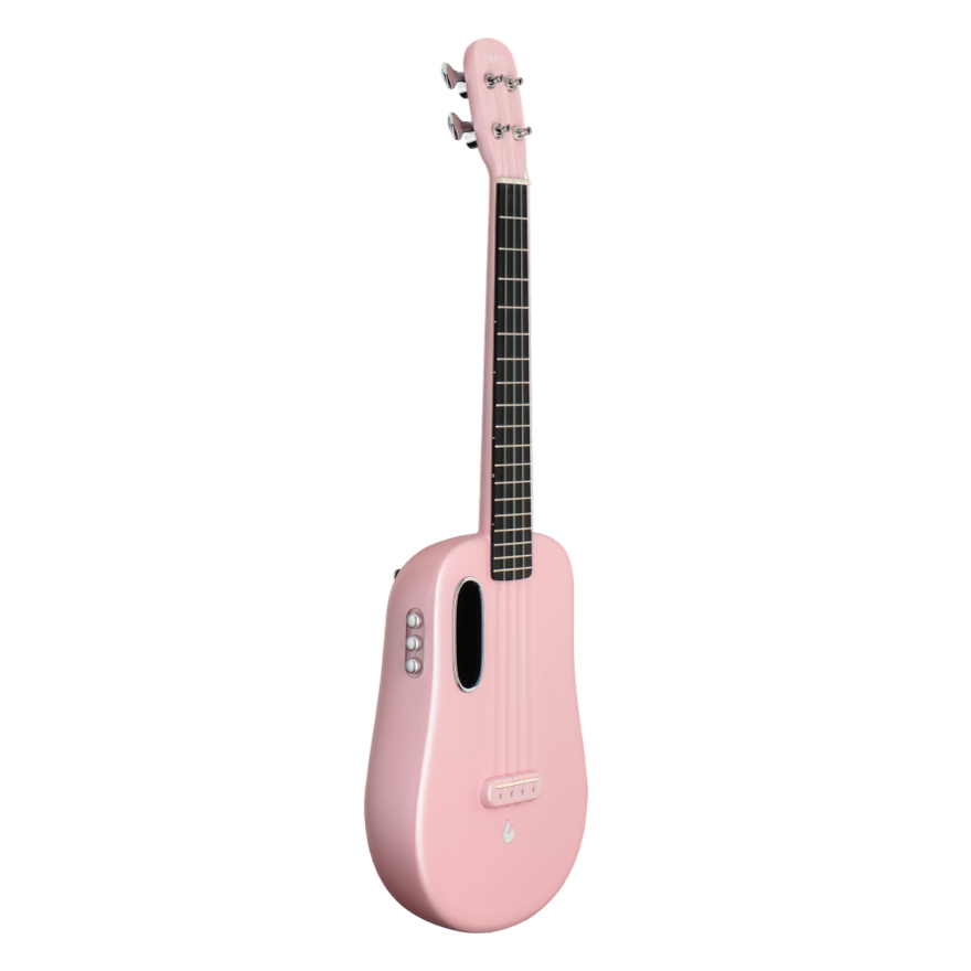 ※販売済【072】ウクレレ アンプ搭載型 LAVA MUSIC  LAVA U×LYRIC LAN コラボモデル スパークルサクラ LAVA U × LYRIC LAN 「Love & Faith」Series | Okada-International